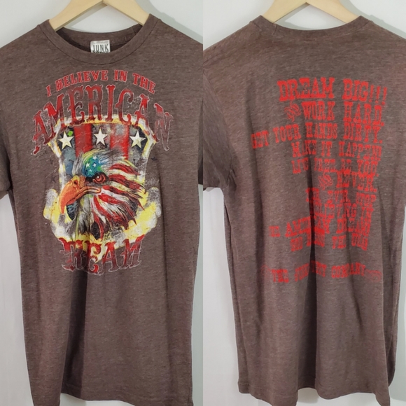 Junk Gypsy Mens American Dream Graphic 